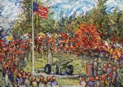 Memorial Day in Saluda, NC