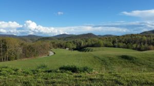 Pace's Overlook, photograph of location